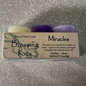 Miracles Candle Blessing Kit